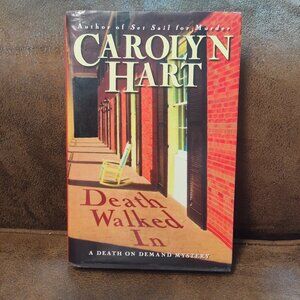 2/$7, 3/$9  Death Walked In- hardcover book